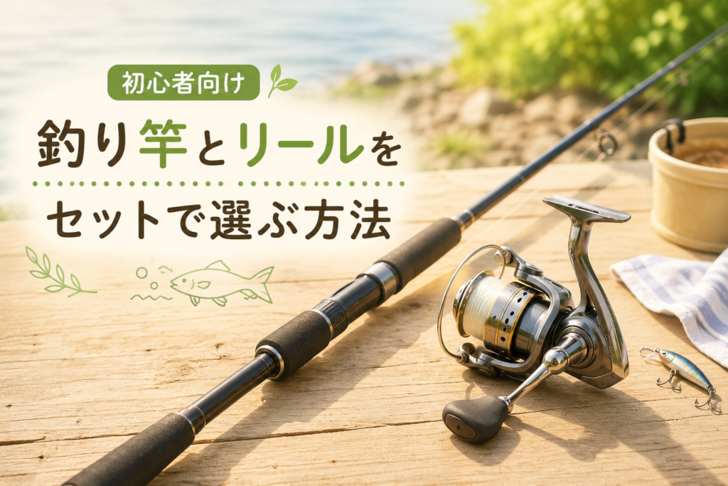 【初心者向け】釣り竿とリールをセットで選ぶ方法